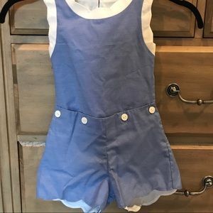 Girls size 5 2pc romper. Perfect for photo shoot!